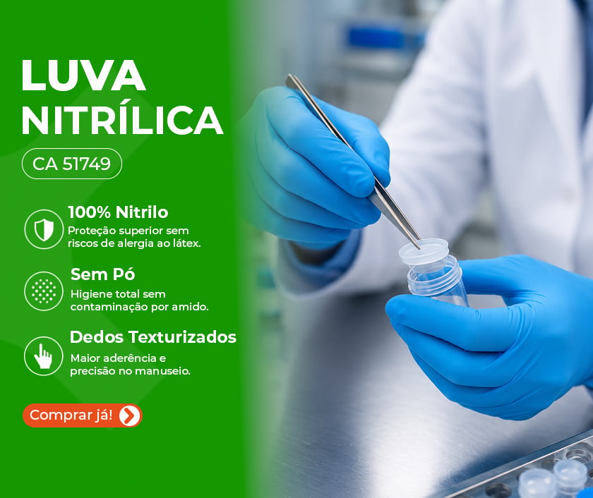 Luva Nitrílica - Next - Geral