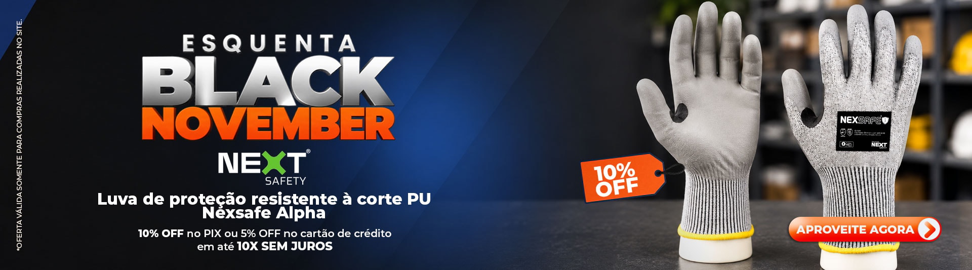 BF Luva Nexsafe Alpha - Next - Luvas - Promoção