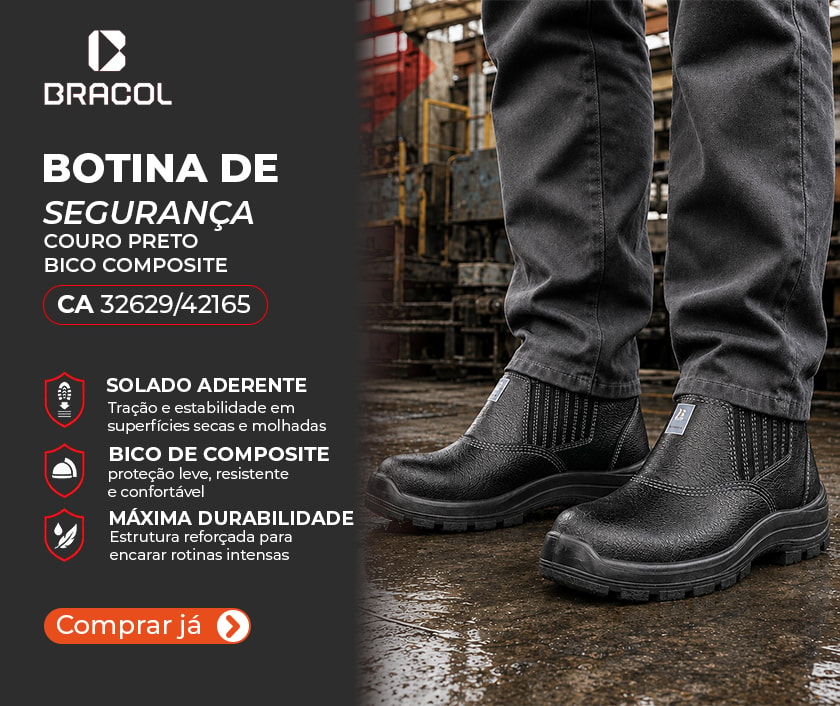 Botina Couro CA 32629 - Bracol - Geral