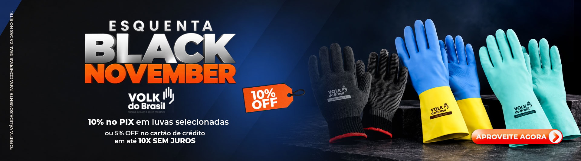 BF Volk - Volk - Luvas - Promoção