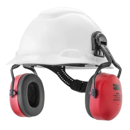 Abafador Tipo Concha P/acoplar No Capacete