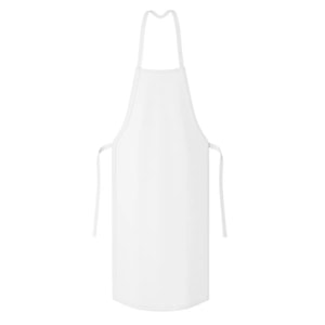 Avental De Pvc Branco 1,20 X 0,70