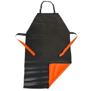 Avental De Trevira Laranja E Preto Kp 1000 Ca 21208