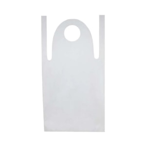 Avental Polietileno Branco Leitoso  70 X1,45 Cm Pct /100 Ave00073