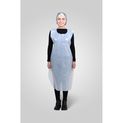 Avental Polietileno Branco Leitoso 70 X1,45 Cm Pct /100 Ave00073