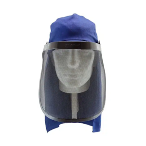 Bone Brim Protecao Nuca Azul 30cm Com Tela Protetora