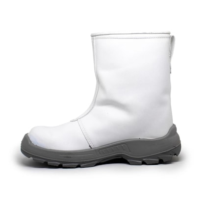 Bota Branca Termica Vaqueta Bico Composite 4007fr/br Ca 47739