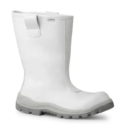 Bota Branca Térmica Vaqueta Bico Composite 4007fr/br Ca 47739