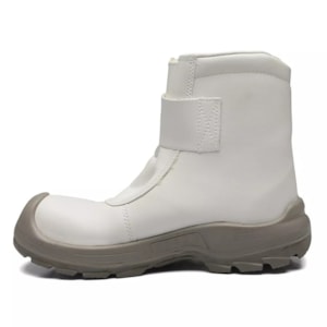 Bota Branca Térmica Velcro Microfibra Bico Comp 4066bdvm1600ll Ca 42306