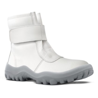 Bota Branca Térmica Velcro Microfibra Bico Composite 4007fr-fv/br/mf Ca 47739