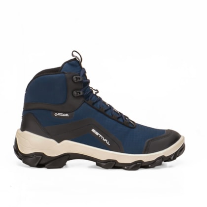 Bota cadarço Hybrid Focus Blue bico PVC Ca 47843 Estival