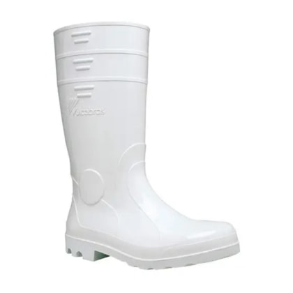 Bota De Pvc Branca Cano Longo Ca 36942
