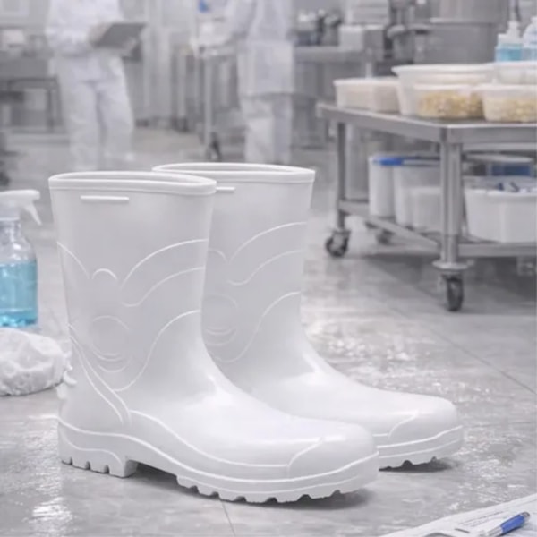 Bota De Pvc Branca Cano Medio Bico Aco 85bpc200 Ca 26586-3649b275-e62f-4ee5-b44b-b8efa0bd57cd