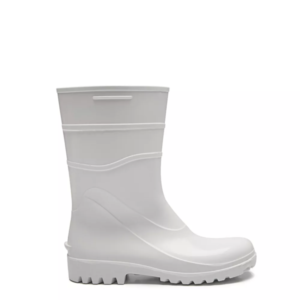 Bota De PVC Branca Cano Médio Ca 37456 Fujiwara-c577803f-38d9-4c89-9aa4-1560912cd8ac
