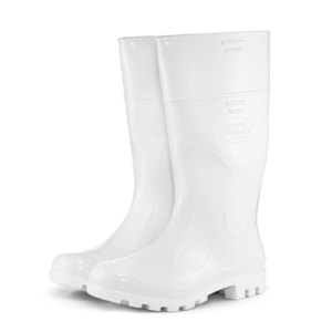 Bota De PVC Branca Com Forro CA 37771