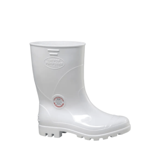 Bota De Pvc Branca Com Forro Ca 37771