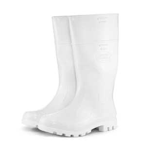 Bota de PVC branca com forro CA 37771 Calfor Pampeana