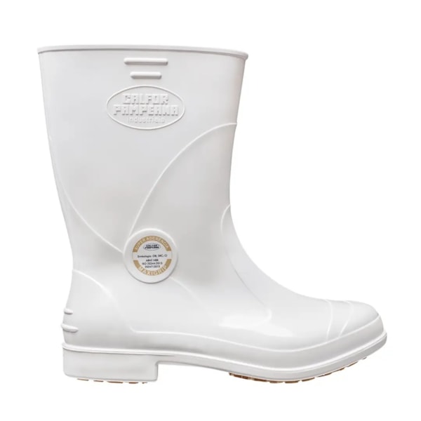 Bota De PVC Branca Maxigrip Cano Médio Ca 40921 Calfor Pampeana-5f85dc9e-5a53-4bda-b805-aaa9f080d694