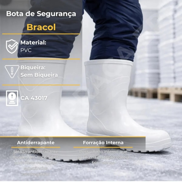 Bota De Pvc Cano Curto Branca Com Forro Térmico 85bpc600ft Ca 43017-99612f80-439b-42a2-bafd-8c5ec91a680d
