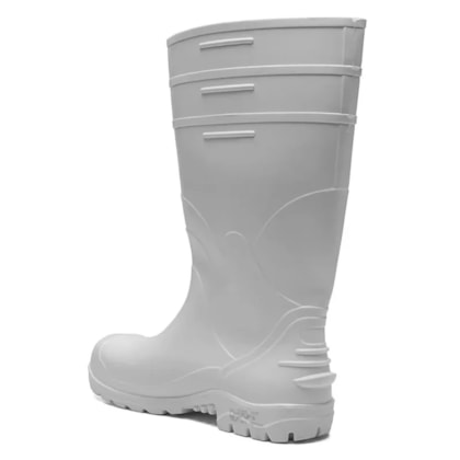 Bota De PVC Cano Longo Branca Ca 37455 Bracol
