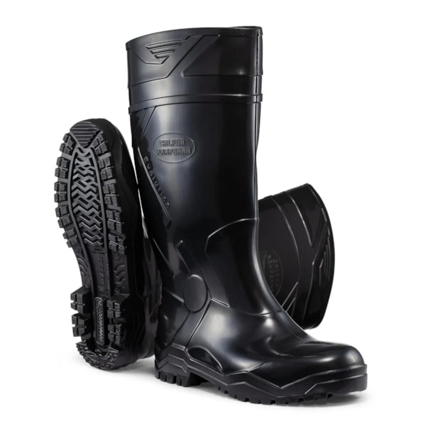 Bota de PVC preta bico e palmilha de aço Ca 35400 Calfor Pampeana-f8e16066-be36-4c31-a1ec-3437c0244da2