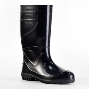 Bota De Pvc Preta Cano Longo Work Ca 36026