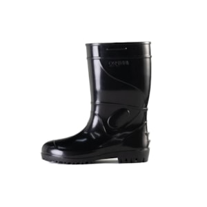Bota De Pvc Preta Cano Longo Work Ca 36026