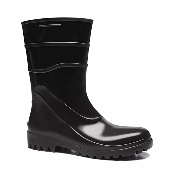 Bota De PVC Preta Cano Médio Ca 38200 Fujiwara-d28435d6-bc87-43fe-a256-243aff339c88