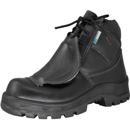 Bota De Segurança Marluvas Bico Composite Antiperfuro Couro Liso Ca 32209