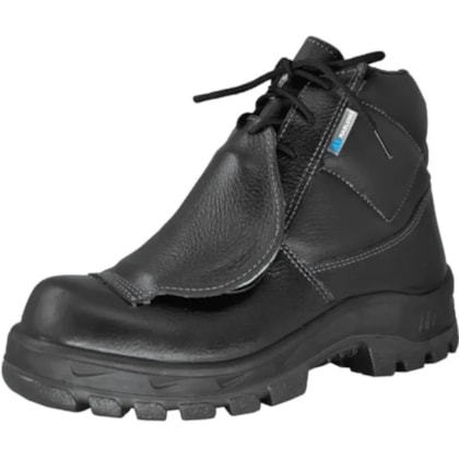 Bota De Segurança Marluvas Bico Composite Antiperfuro Couro Liso Ca 32209