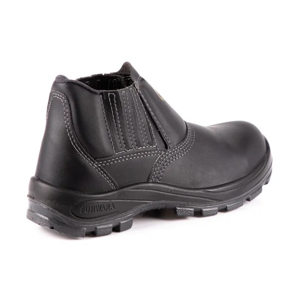 Bota Microfibra Elástico Bidensidade Bico De Composite Preta Ca 43168 Bracol-5ed89de5-734a-453f-b5a6-0141068e5129