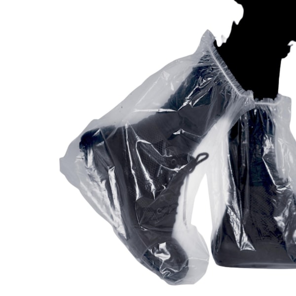 Bota polietileno com elástico transparente pacote com 100 unidades ref. PRBOT0003 Prevemax-9606802b-3237-4181-87b6-ef127d90f4d5