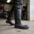 Bota Pvc Cano Longo Forrada Preta/vermelha Composite Ca 51349-28ffdda4-4727-4055-842b-3295481edcaa