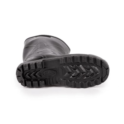 Bota Pvc Preta Cano Longo Sem Forro E Sem Biqueira 85bpl600sf Ca 37455