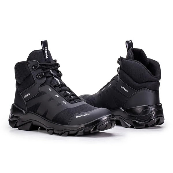 Botina All Black Hb70001s1 Bico Pvc Ca 47843-b05f55a7-4f84-4fb5-853e-63a704668599