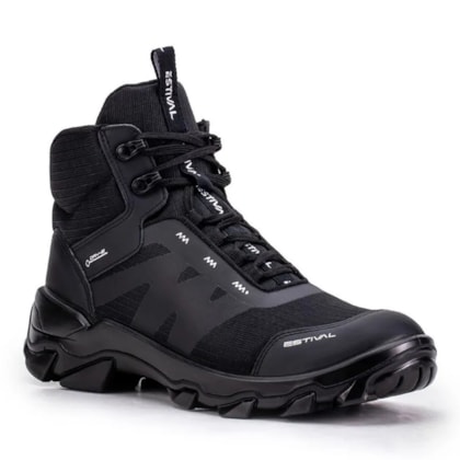 Botina All Black Hb70003s1 Bico Composite Ca 47901