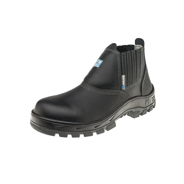 Botina Cadarço Couro Energy Preto/vermelho Composite En10143s2 Ca 42555-a96c28a6-0f60-4d76-9392-1f73d6ca1c68