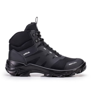 Botina cadarço Future All Black bico composite ref. HB70003S1 Ca 47901 Estival