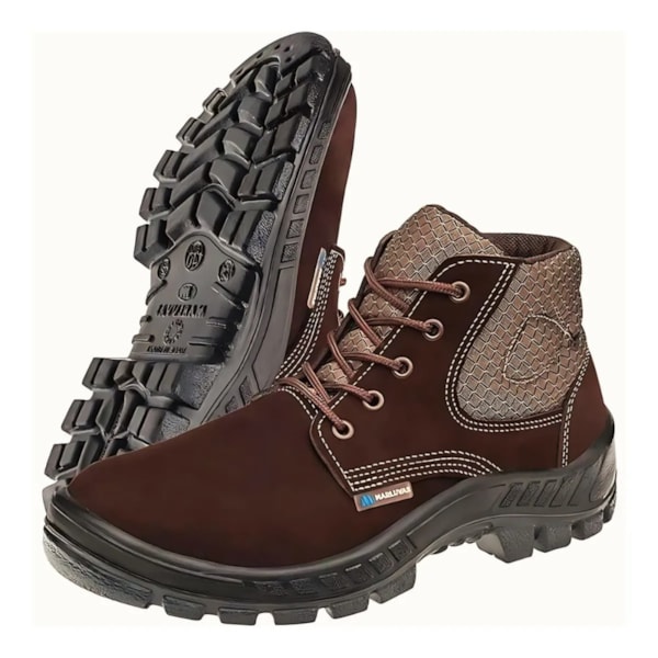 Botina Cadarço Nobuck Marrom New Prime 50b26-cb-bp Ca 45611-945dbd10-86e4-4c2c-bcf7-0176bd6b9076