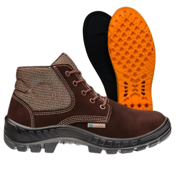 Botina Cadarço Nobuck Marrom New Prime 50b26-cb-bp Ca 45611-4da7e977-ef65-4f1d-9935-91498301123f