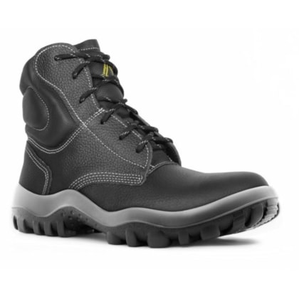 Botina Cadarço Preta Antitorção Safetline Ca 38396