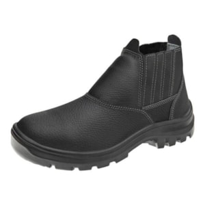 Botina de Segurança Elástico Couro Preto 10vb48-bp CA 43377 Marluvas