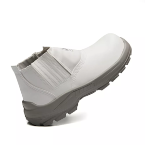 Botina Elástico Branca Microfibra Composite 4011belf1600ll Ca 30539