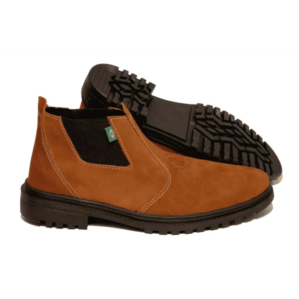 Botina Elástico Couro Nobuck Modelo Agro Marrom-6a1e746b-9ee0-4504-b10b-73cdf068b58c