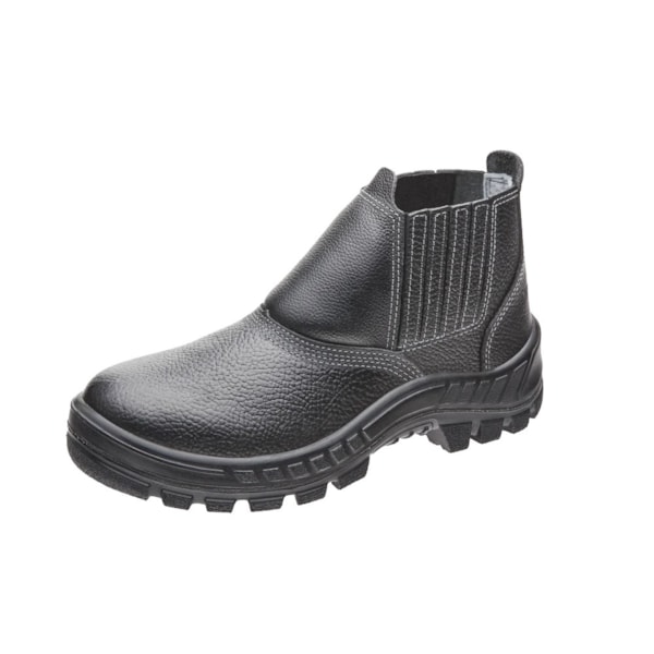 Botina Elastico Couro Preto 60b19-bp Ca 18061-4147b289-f13c-4d10-81b2-3eec07c49162