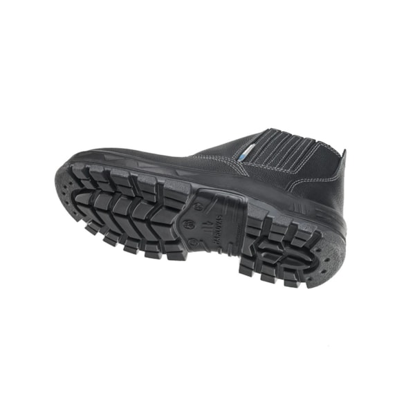 Botina Elastico Couro Preto 60b19-bp Ca 18061-4538dc7a-eb34-4e06-92e1-0ea16391d66f