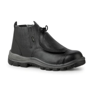 Botina elástico lateral bico composite e metatarso externo ref. 4113cbmcom Ca 47910 Calbras
