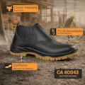 Botina Elastico Lateral Vaqueta Lisa Tal. Amarela  Bp Ca 40043-9a88b210-5d9a-4710-bec1-ac877927530e