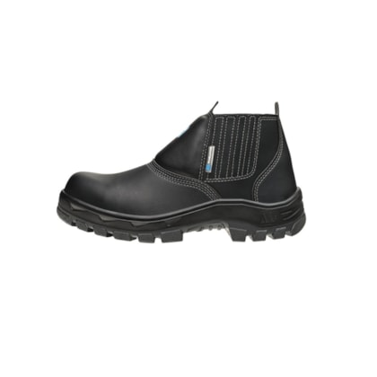 Botina Elástico Microfibra Preto 70b19-composite Ca 34554 Marluvas