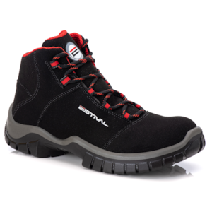 Botina Energy Preto/vermelho En10071s2 Ca 44558